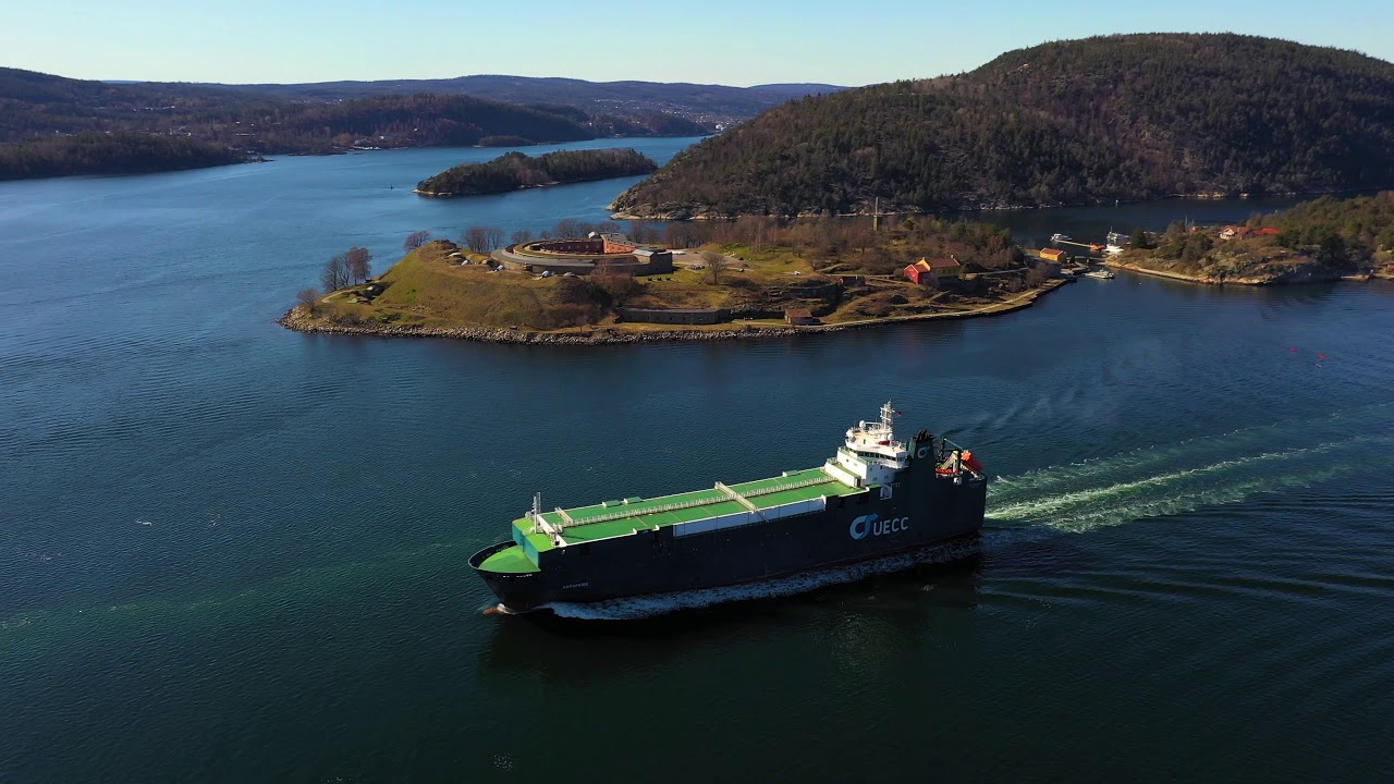 Halden, Dr&oslash;bak and Hvaler by Drone in 4K
