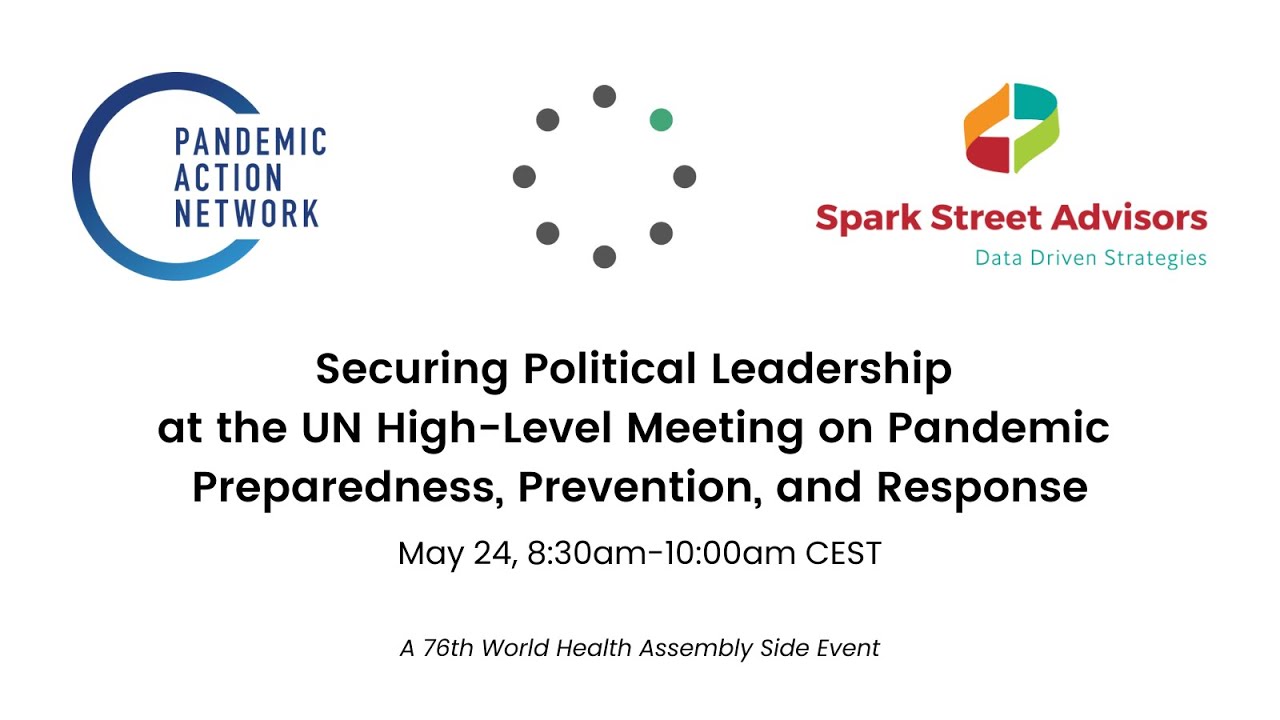 Securing Political Leadership at the High-Level Meeting on Pandemic PPR