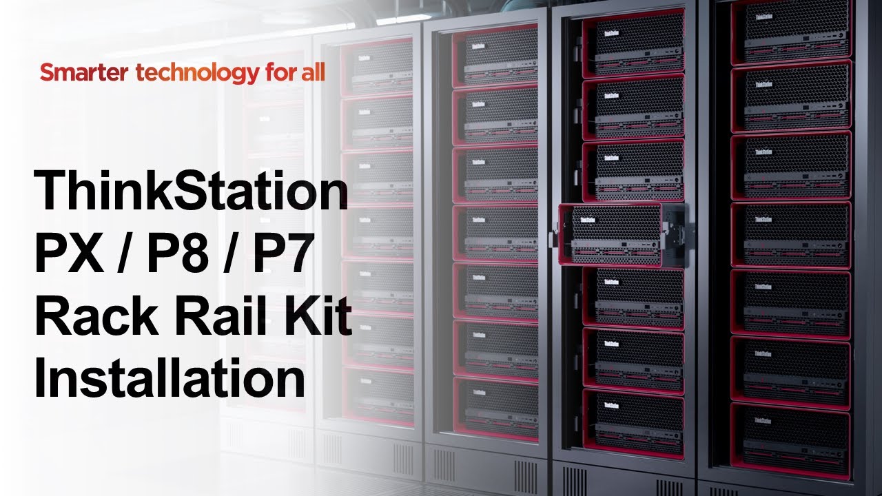 ThinkStation Rack Rail Kit for PX, P8, and P7