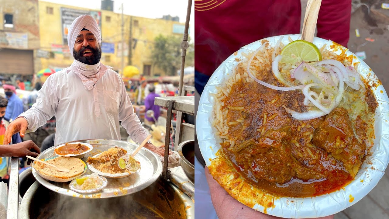 Sardarji Ka Sabse Tasty Desi Mutton aur Chicken Curry 😋😋 || 1977 से बेच रहे हे Sabse Famous मीट 😱
