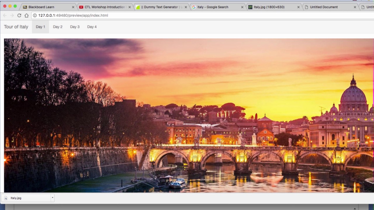 Creating a Responsive Design Website using Bootstrap in Dreamweaver 2017 for beginners