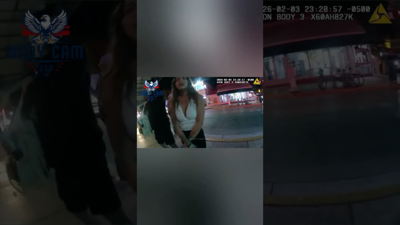 You Won't Believe How This Argument Escalates Outside the Bar! #bwc #bodycam #arrest #police