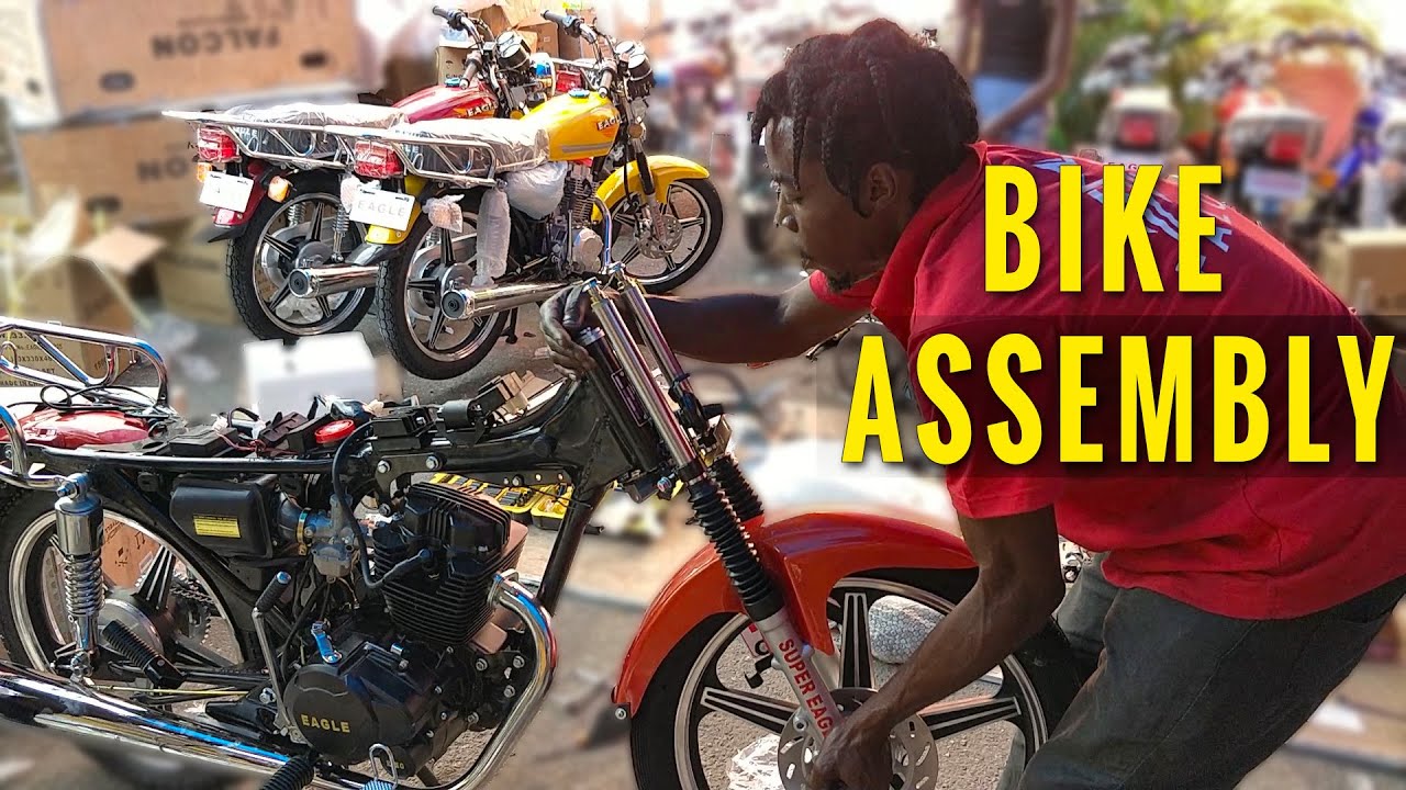 How Are Motorcycles/Bikes Assembled in Jamaica? | Jamaican Motorcycle Dealership 🇯🇲