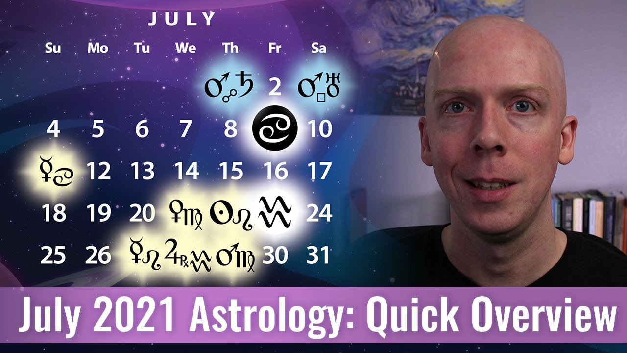 The Astrology of July 2021: A Quick 7 Minute Overview
