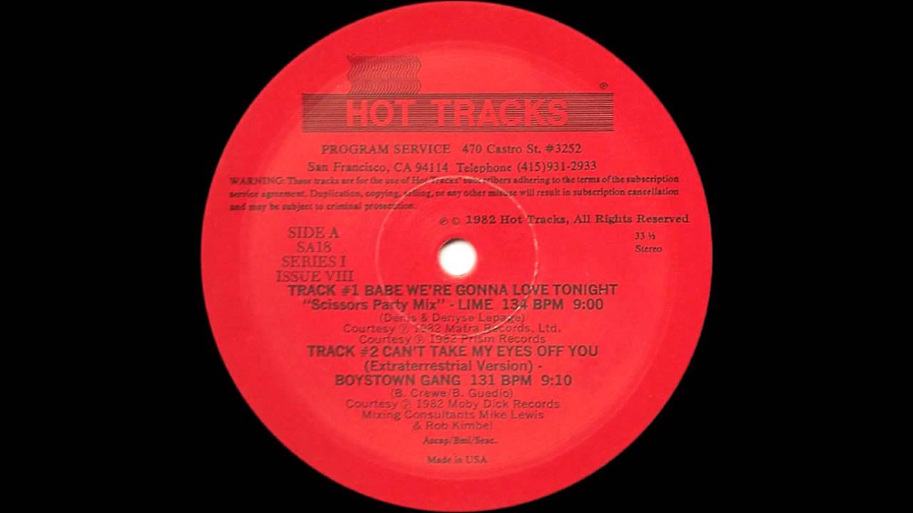Lime - Babe We're Gonna Love Tonight - Hot Tracks