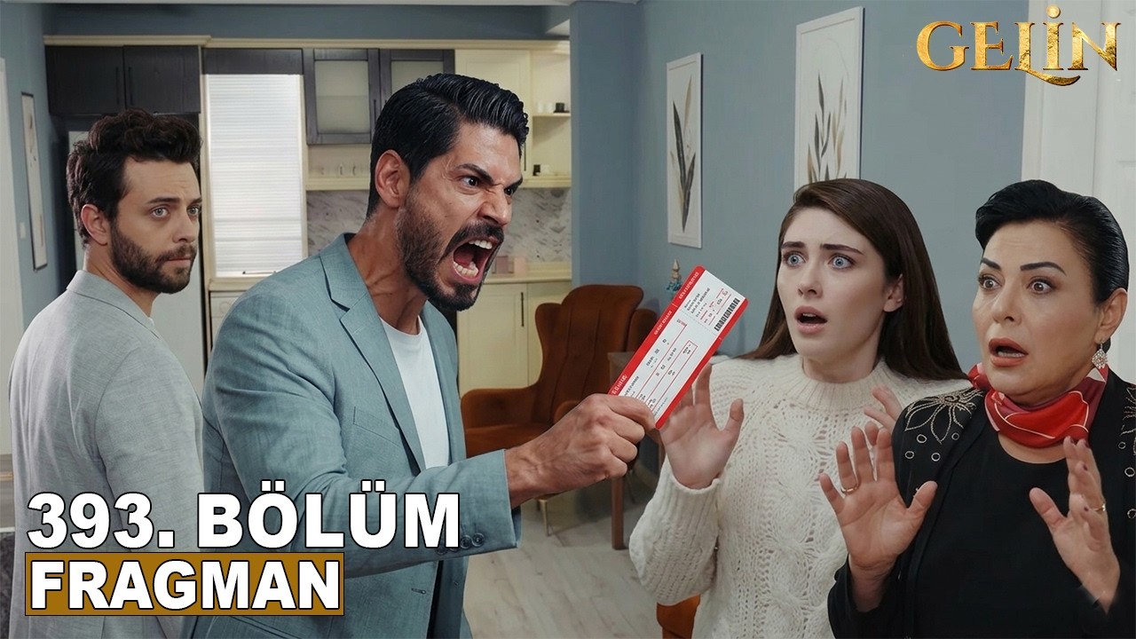 Gelin Dizisi 3. Sezon 393. Bölüm Fragmanı | ENGİN VE CİHAN BİLETLERİ BULDU VE HESAP SORDU!