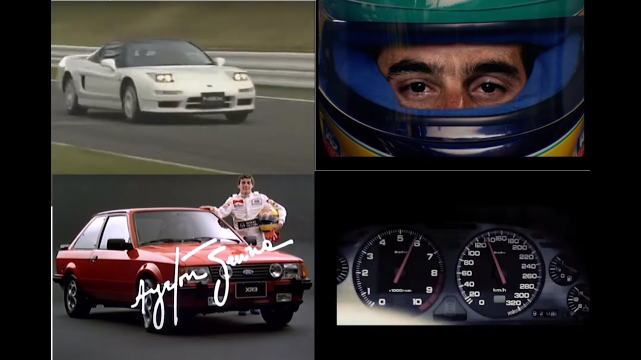 Propagandas Antigas de Carros (HD) com Ayrton Senna - Assista e se emocione!