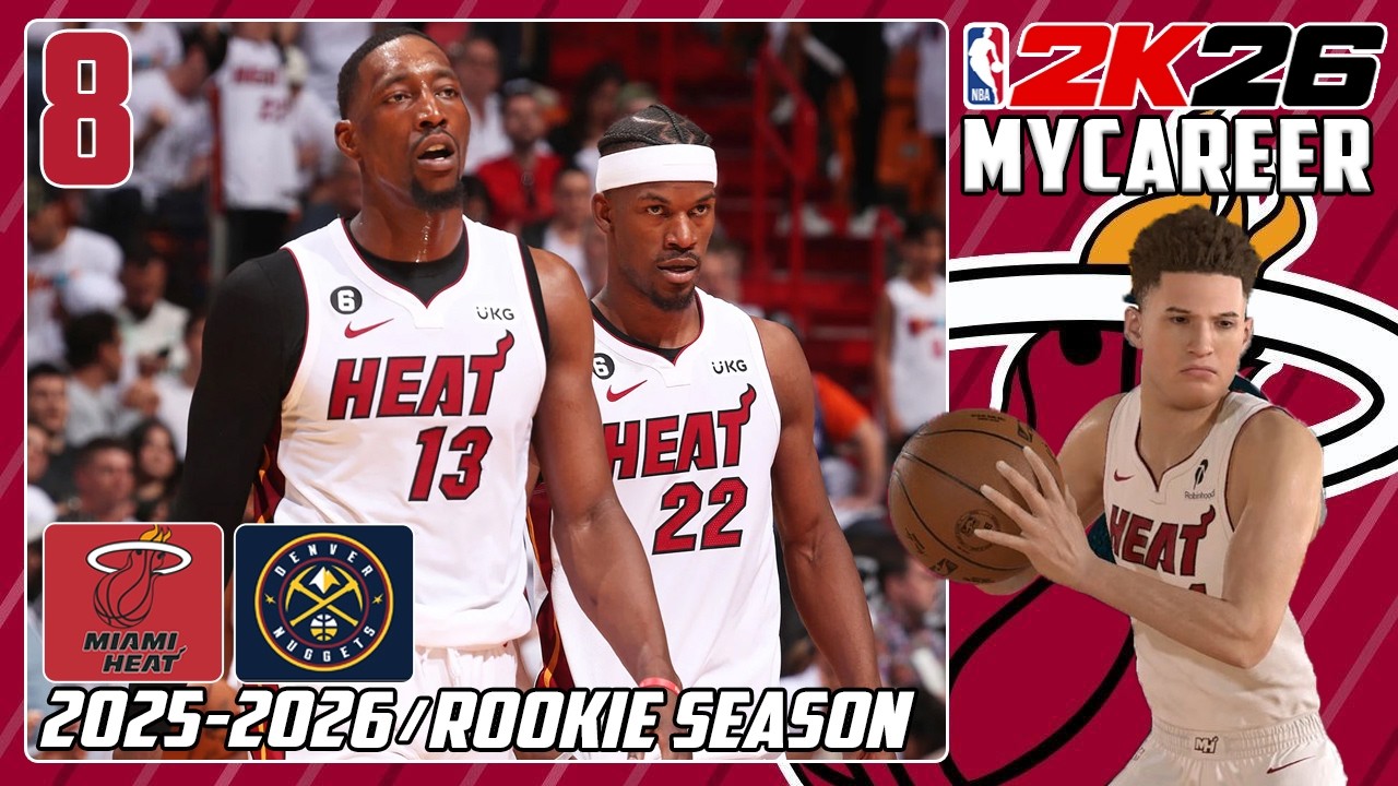 Miami Heat @ Denver Nuggets - NBA 2k26 MyCareer Mode Part 8 (2/25/2026)