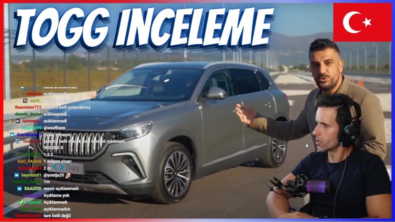 YERLİ OTOMOBİL TOGG İNCELEME ( DOĞAN KABAK ) | AMERİKALI AYNASIZ