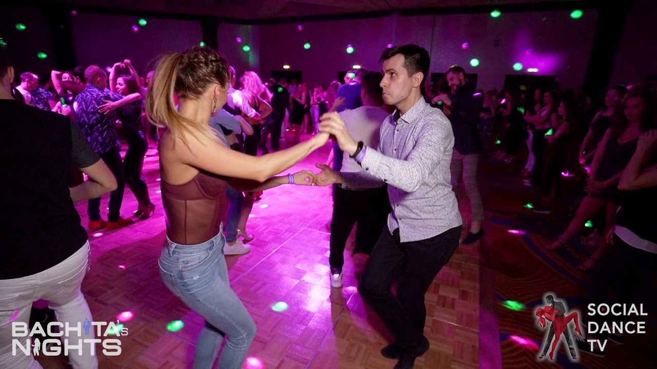 Maksim Kotov & Rina Medvedeva - Social dancing | Bachata's Nights 2020 (Moscow, Russia)