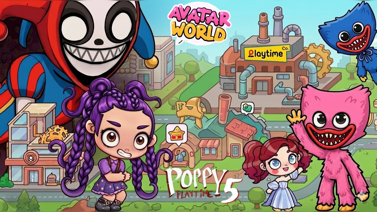 Poppy Playtime TEA PARTY ☕️ Avatar World version 