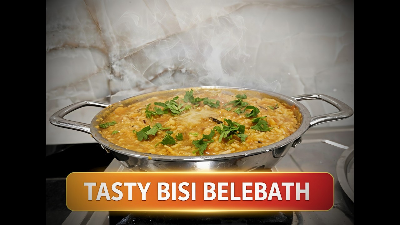 ಇಷ್ಟು ರುಚಿಯಾದ Bisi Bele Bath ಮಾಡಿದ್ದೀರಾ? 😋 | Easy Karnataka Style Bisi Bele bath Recipe