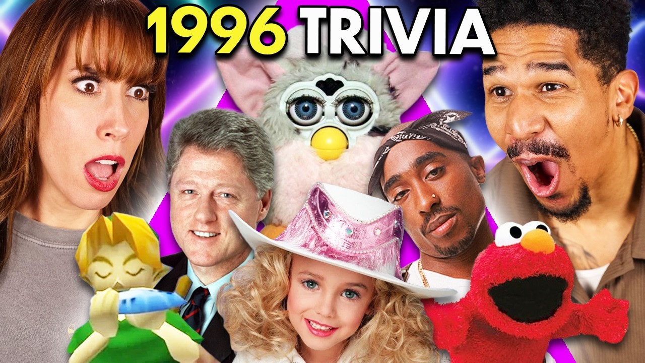 Do Millennials Remember 1996? | Trivia Battle