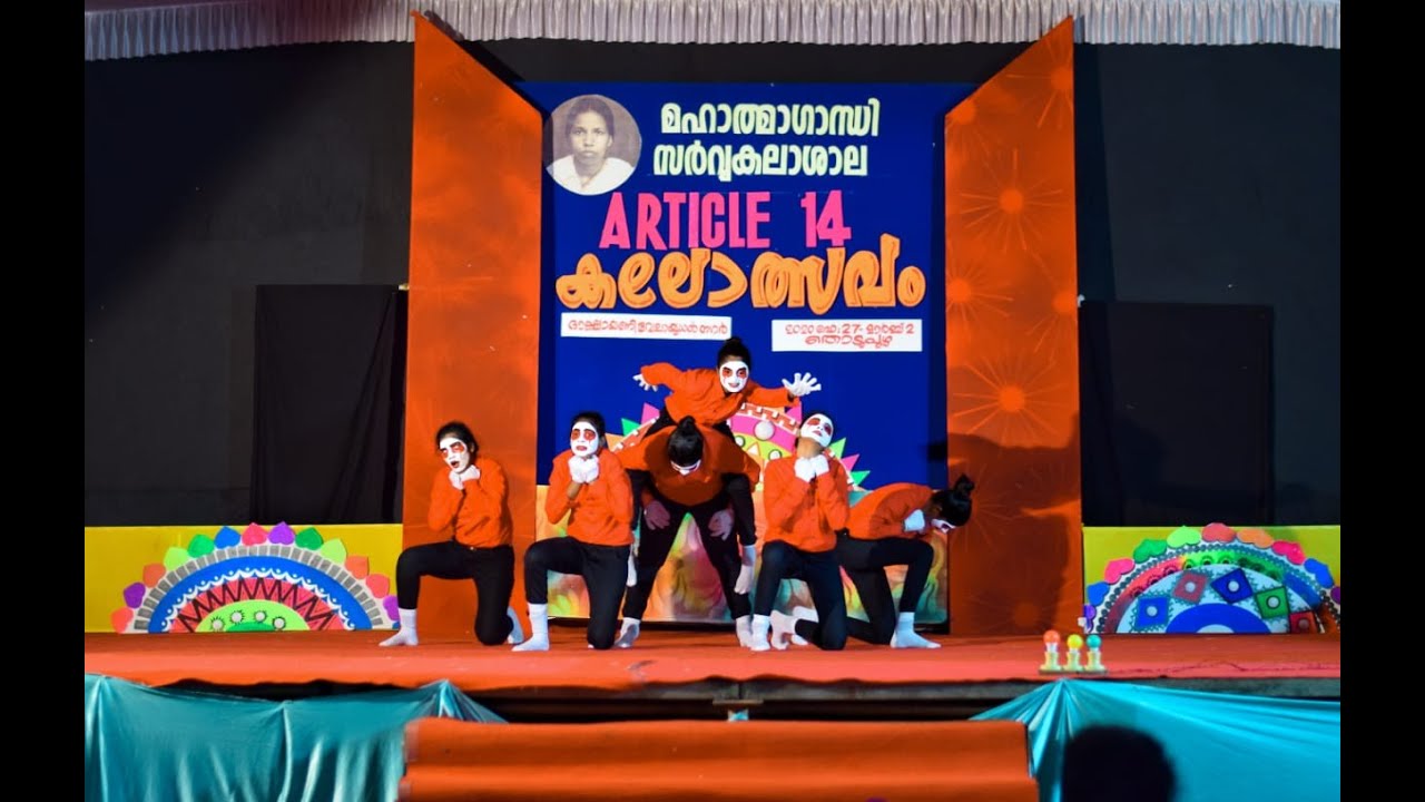 Mime in Red | MG University Kalolsavam | ICJ Students | MM7