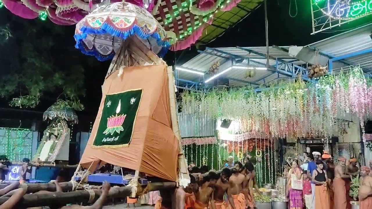 ஆதி நாராயணர் எழுந்தருளும் காட்சி திருக்கல்யாண திருநாள் காட்சி#காமதேனு வாகனபவனி#சிவஜோதிபதி 🙏