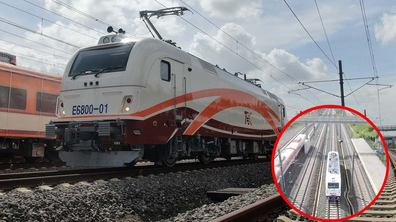 NOMA!! HAYA NDIO MAJARIBIO YA KWANZA YA KICHWA CHA TRENI YA UMEME