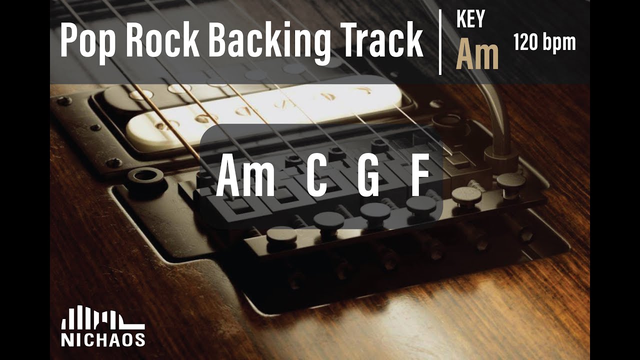 Pop Rock   |   Backing Track in A Minor   |   120 BPM Jam Track