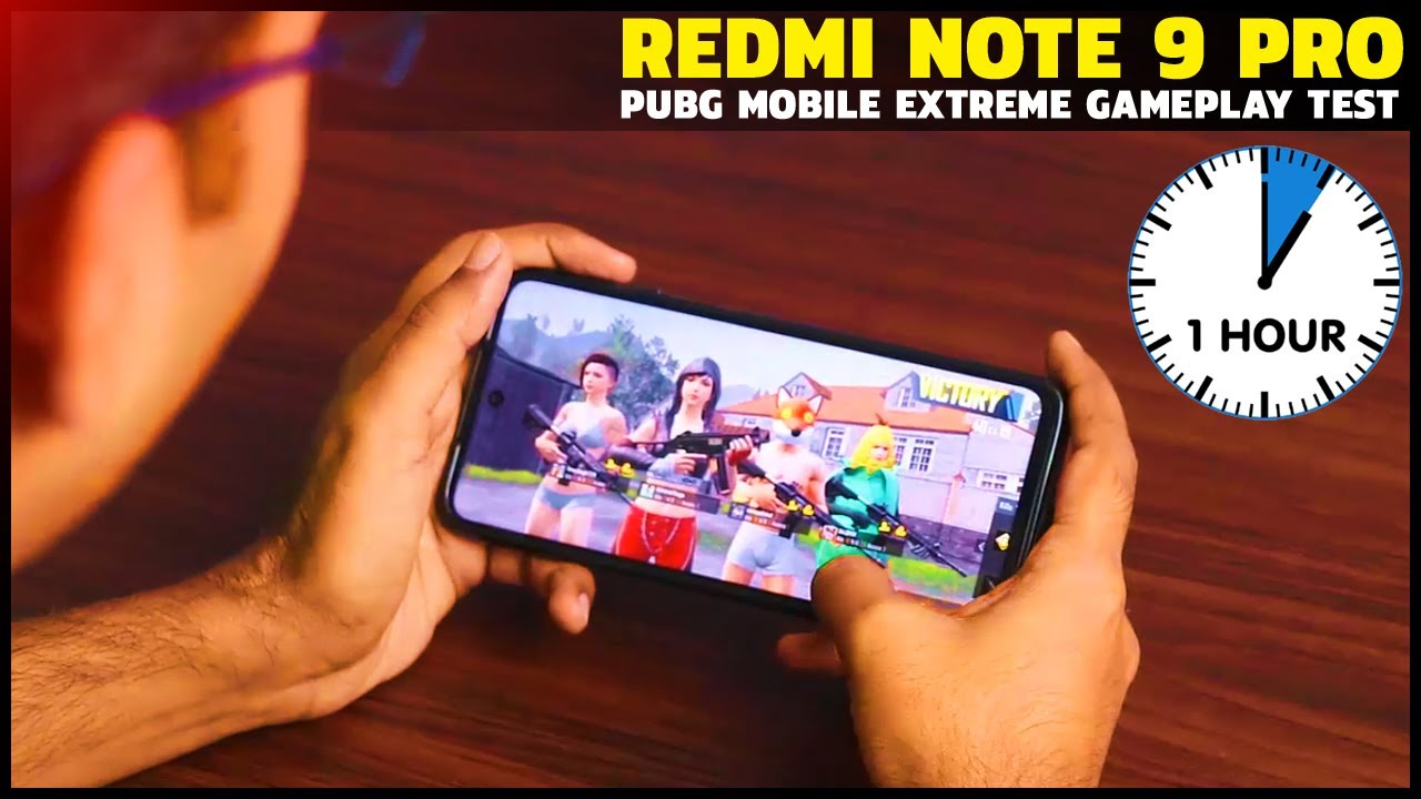 Redmi Note 9 Pro 4GB/64GB PUBG Test, Battery & Heating Test on 1 Hour Gameplay