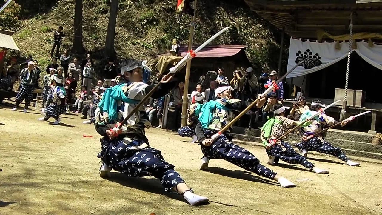筒川祭 太刀振り 京都伊根町 上山神社 平成25年