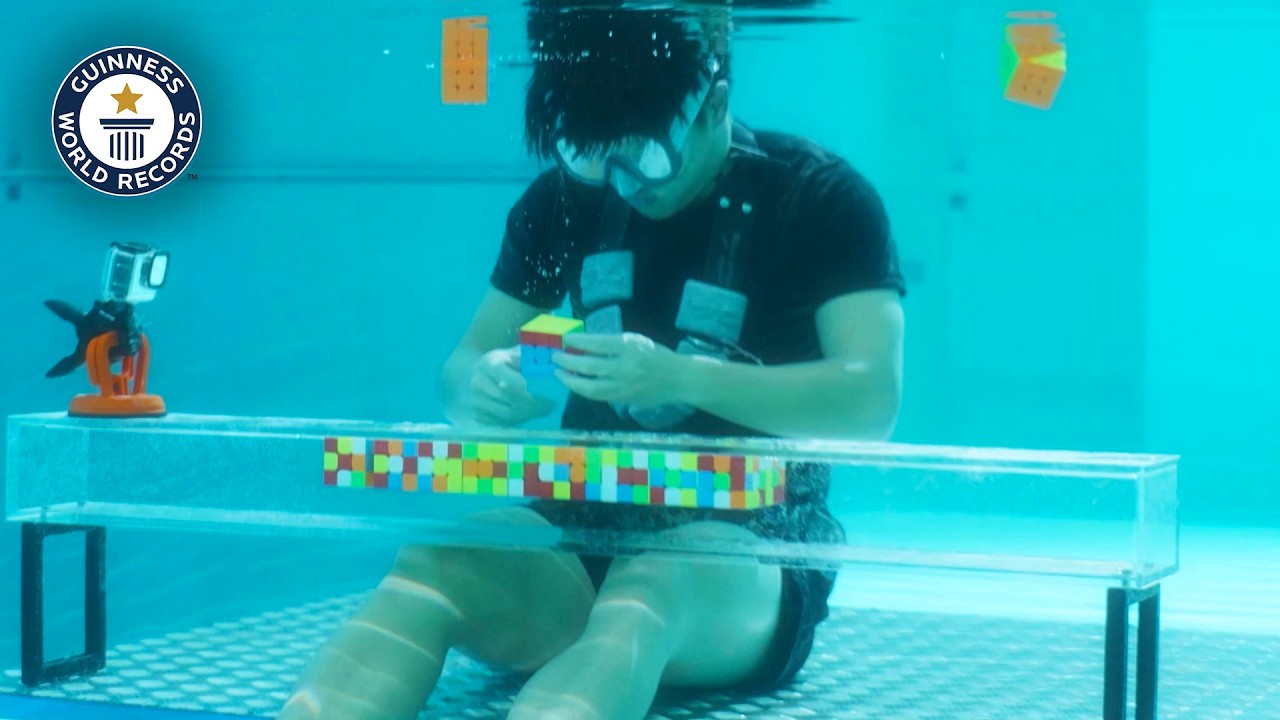 Incredible Puzzle Cube Record-Breakers! | Guinness World Records