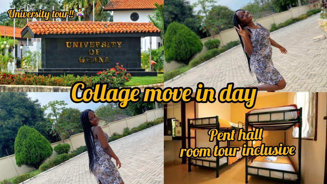 Pent hall room tour +COLLEGE MOVE-IN DAY VLOG |LEGON|🧚‍♀️❤ #legonpenthall #penthallroomtour #legon