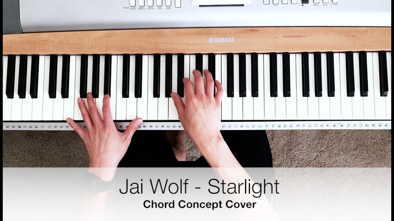 Jai Wolf - Starlight (Chord Concept Piano Cover)