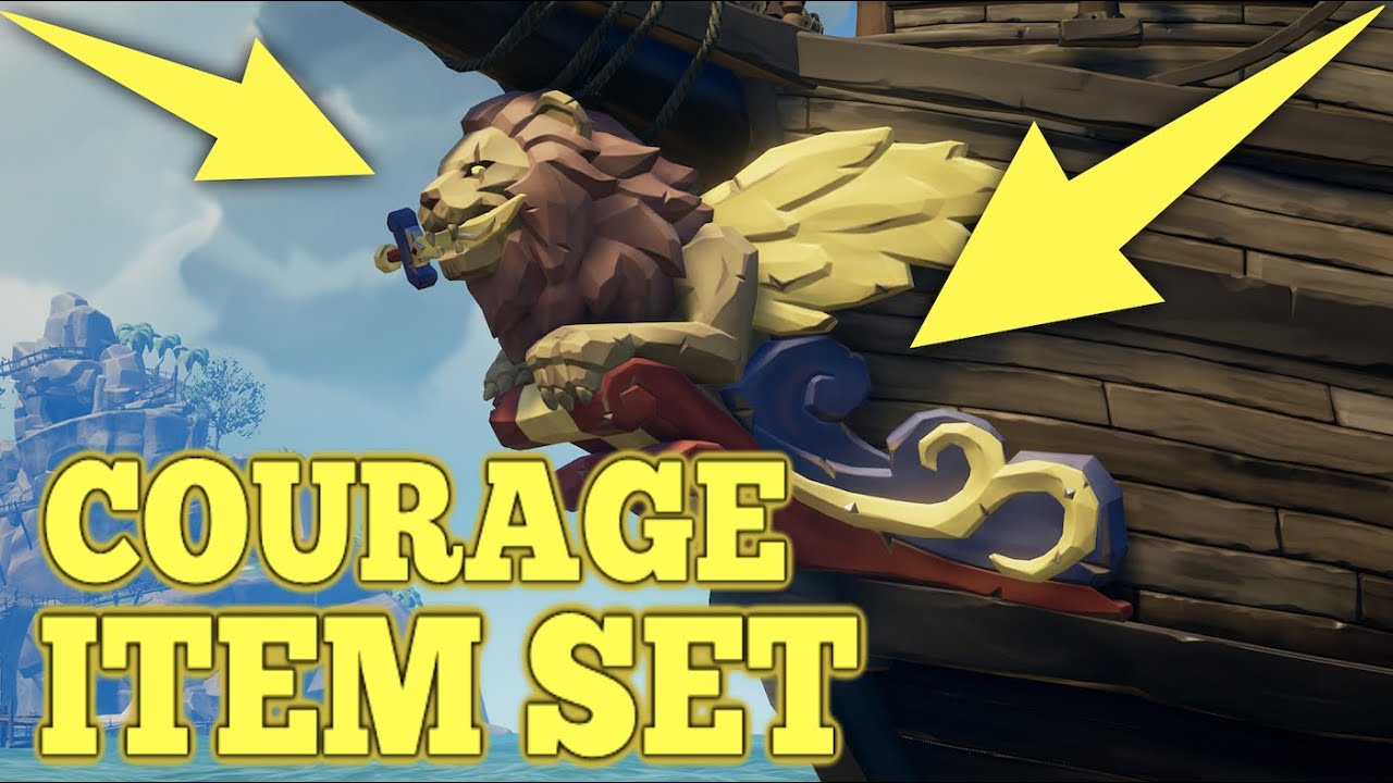 HOW TO GET THE COURAGE ITEM SET - Sea of Thieves