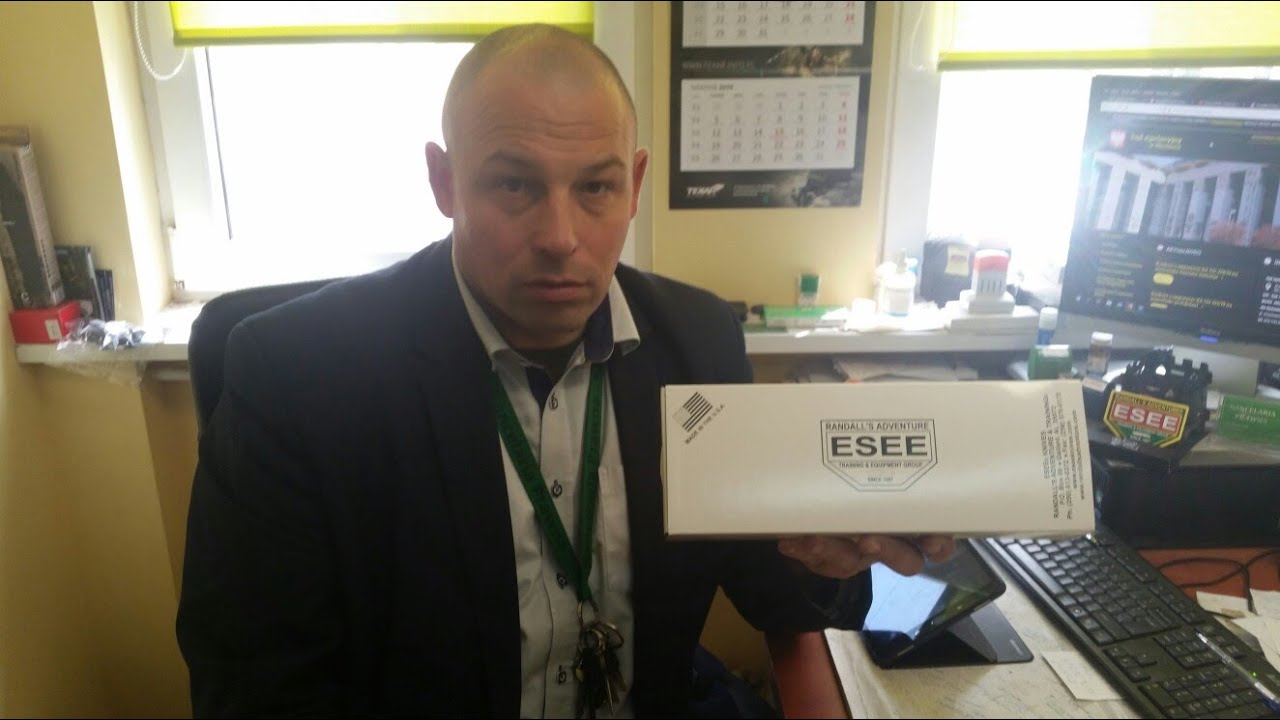 ESEE PR4 No. 3320 Inboxing prezentu dla Tomka Forysia #pasjanoze