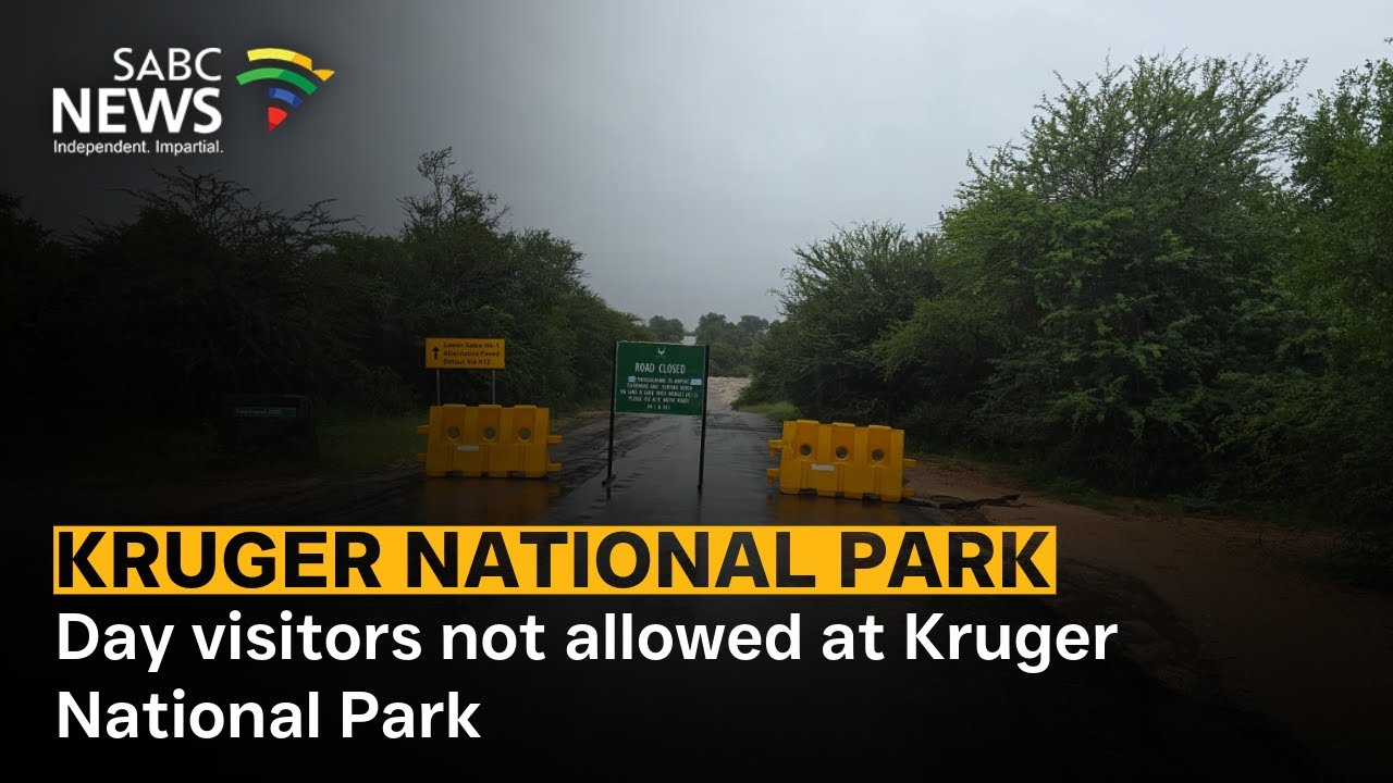 Day visitors not allowed at Kruger National Park