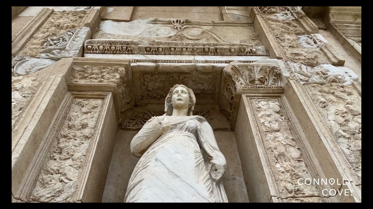 Ancient city of Ephesus, Turkey - Temple of Artemis - Seven Wonders of the World