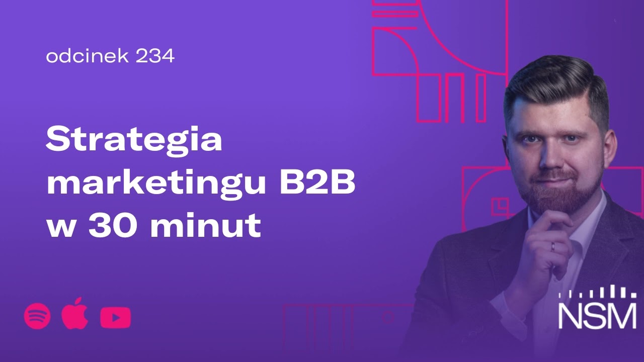 Strategia marketingu B2B w 30 minut (NSM 234)