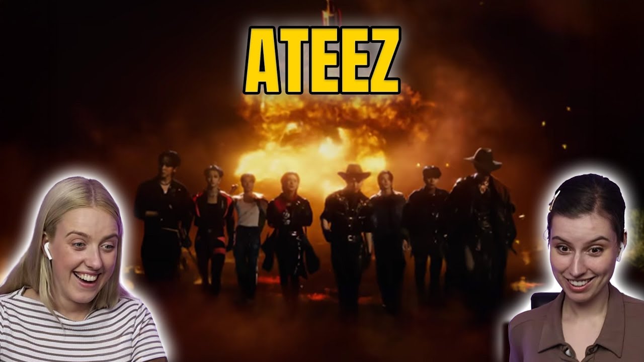Мини-марафон реакций ATEEZ 😱 | 🇦🇺 Сестры