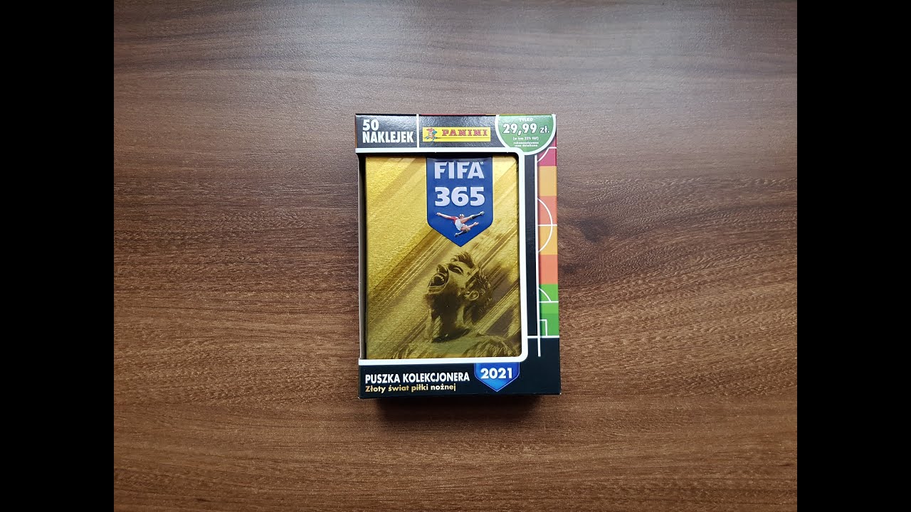 PANINI FIFA 365 2021 KOLEKCJA NAKLEJKOWA - UNBOXING PUSZKI KOLEKCJONERA - 10 SASZETEK W ŚRODKU!!!