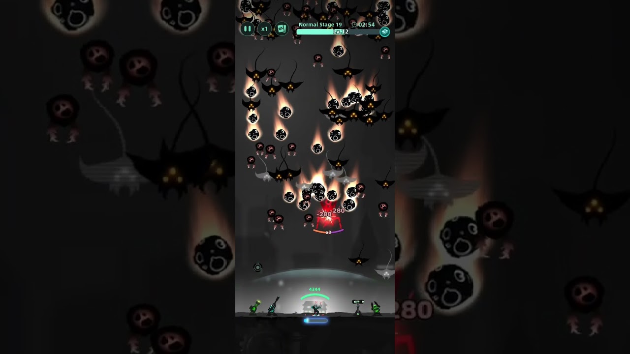 Normal Stage - 19 Galaxy Defence Gameplay