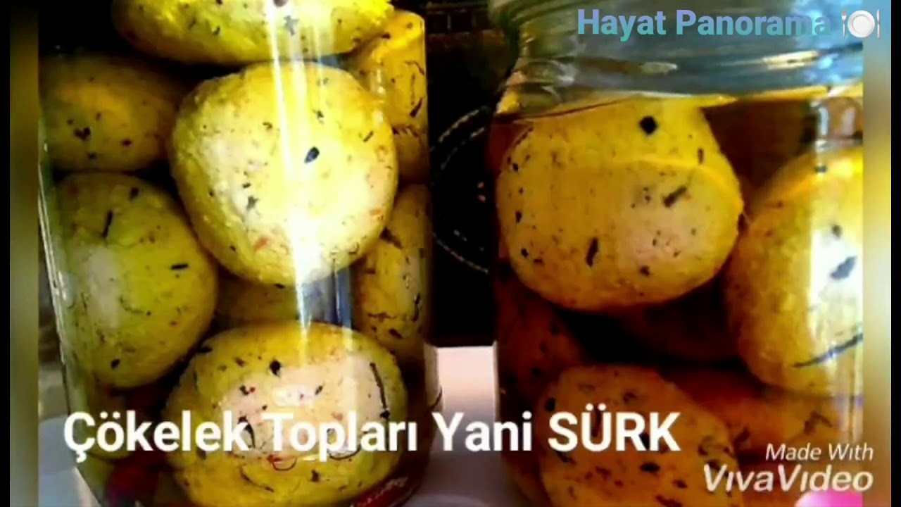 SÜRK - Çökelek Topları ve SÜRK SALATASI Tarifi . Ölmeden önce yemem gerek dedirtecek bir lezzet