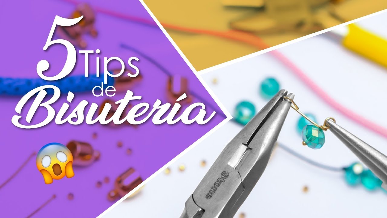 😱 5 Tips claves de BISUTER&Iacute;A 💗 Como hacer BISUTER&Iacute;A