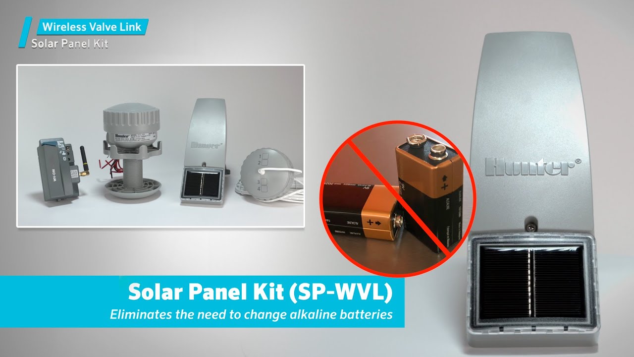 Hunter Wireless Valve Link: комплект солнечной панели (SP-WVL) (11 из 12)