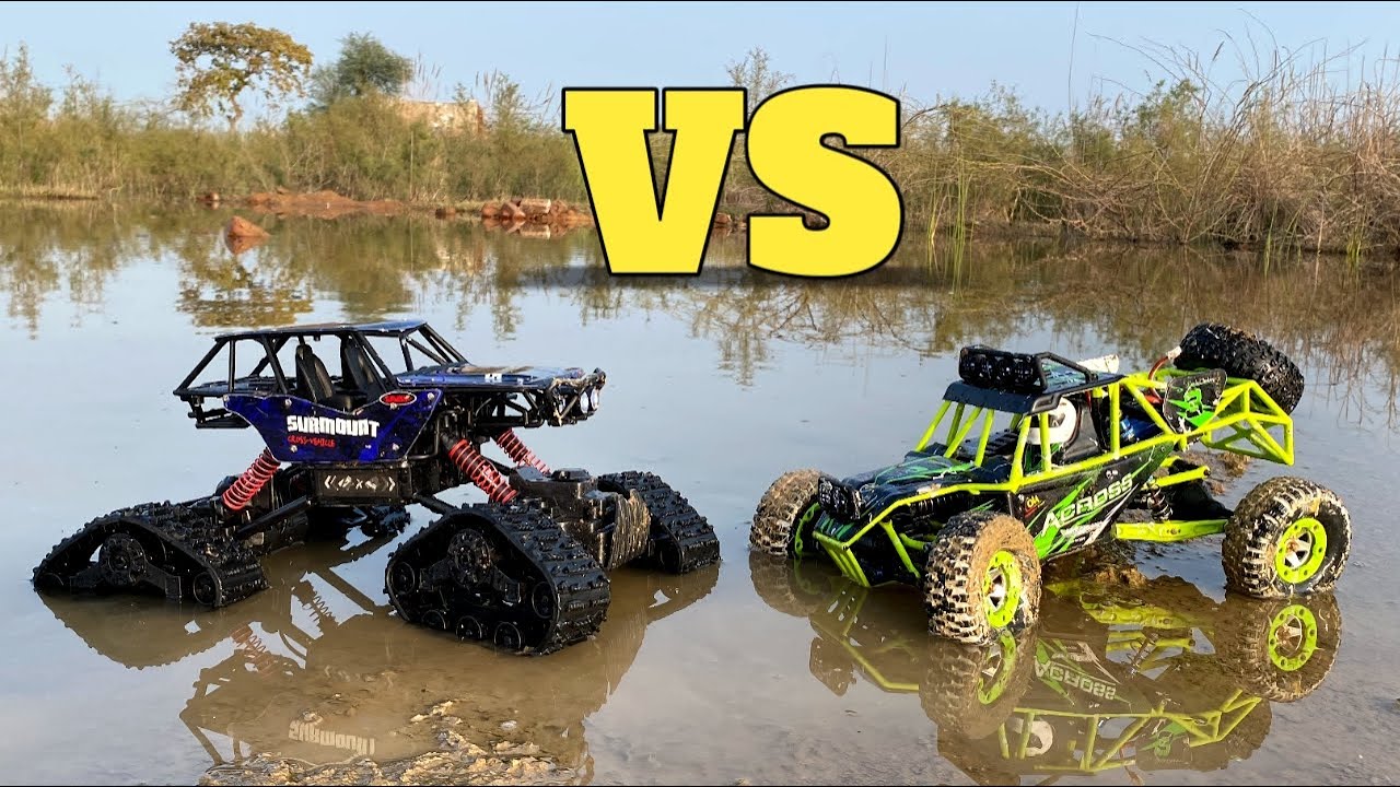 Wltoys 12427 vs Chain Tyre Rock Crawler | RC Rock Crawler | Wltoys Buggy
