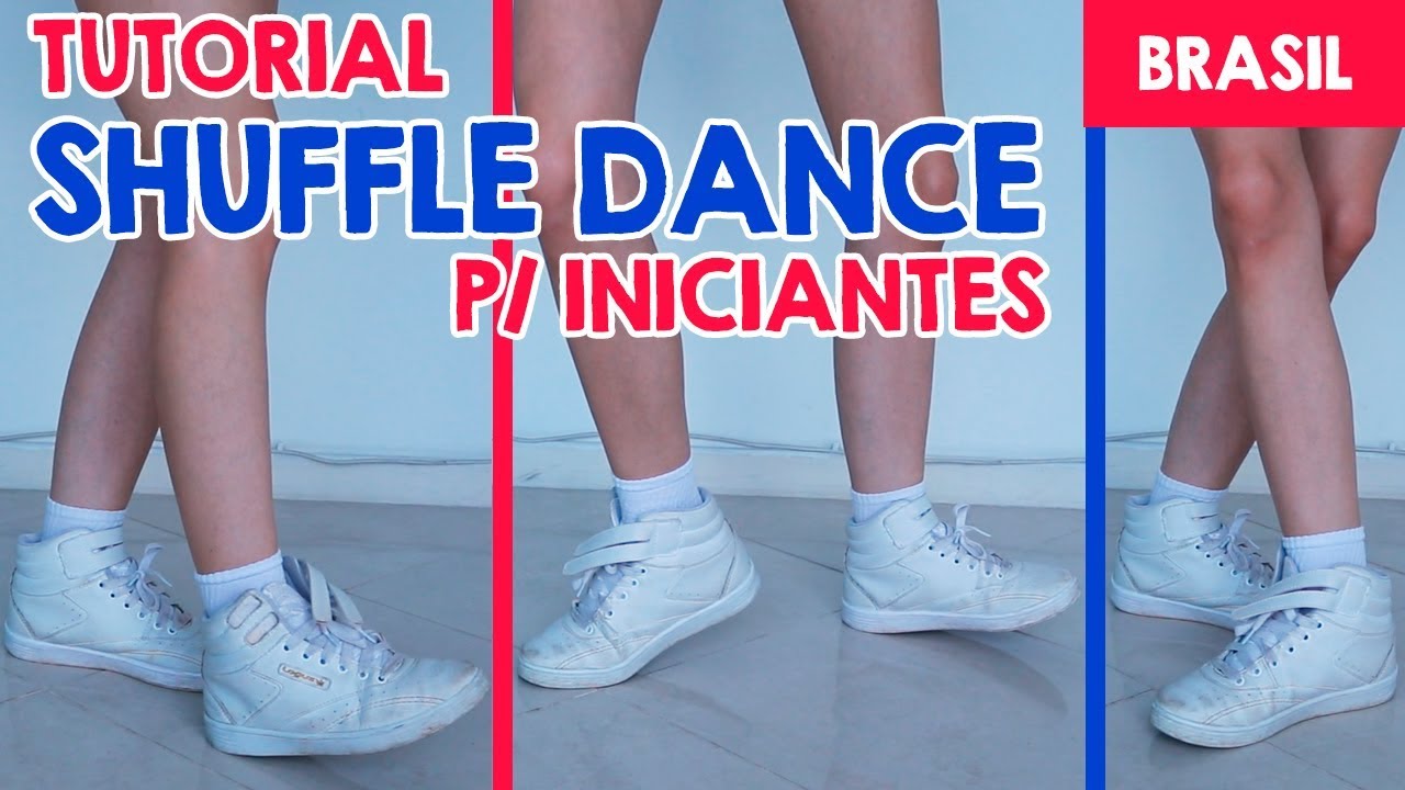 How to Shuffle dance tutorial | Passos para iniciantes | Easy Steps for Beginners  | Taty Macieski