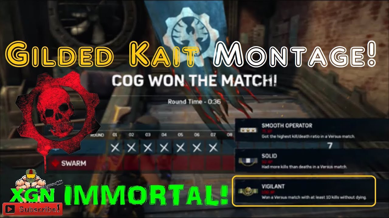 Gears of War 4 Gilded Kait Character gameplay, Immortal Escalation!