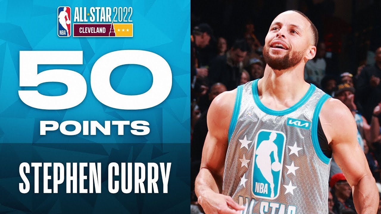Look Back at Steph Curry's RECORD performance in NBA All-Star 2022 | 16 THREES & 50 PTS
