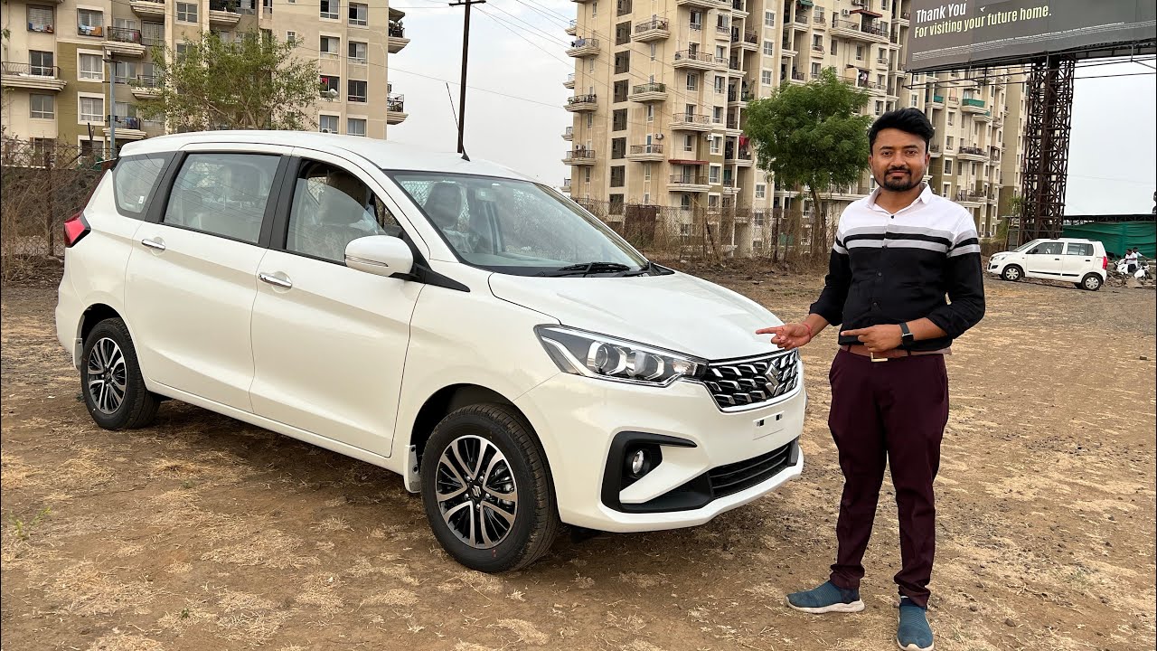 🔥टॉप क्लास 7 सीटर CNG कार 💥 Ertiga Zxi CNG 2022 मराठी मध्ये