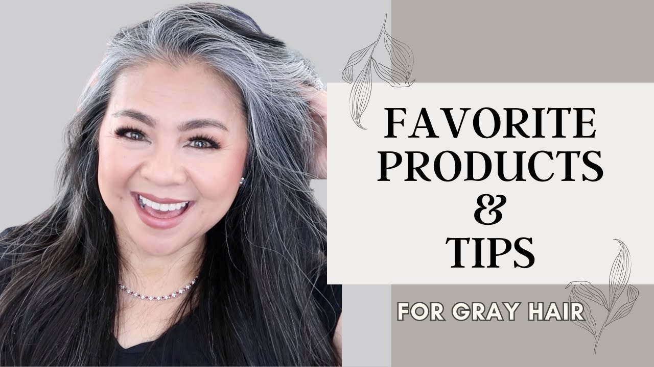 Favorite Purple Shampoo Conditioner Leave-In for Gray Hair | Tips for Growing out Gray Hair