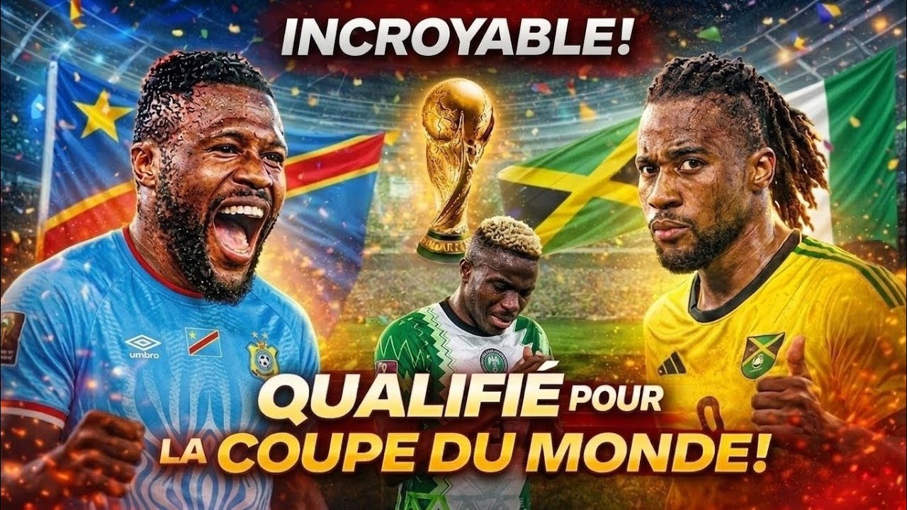 Angle de caméra incroyable ! Tirs au but Congo vs Nigeria 2025 penalty 4k | Match Highlights
