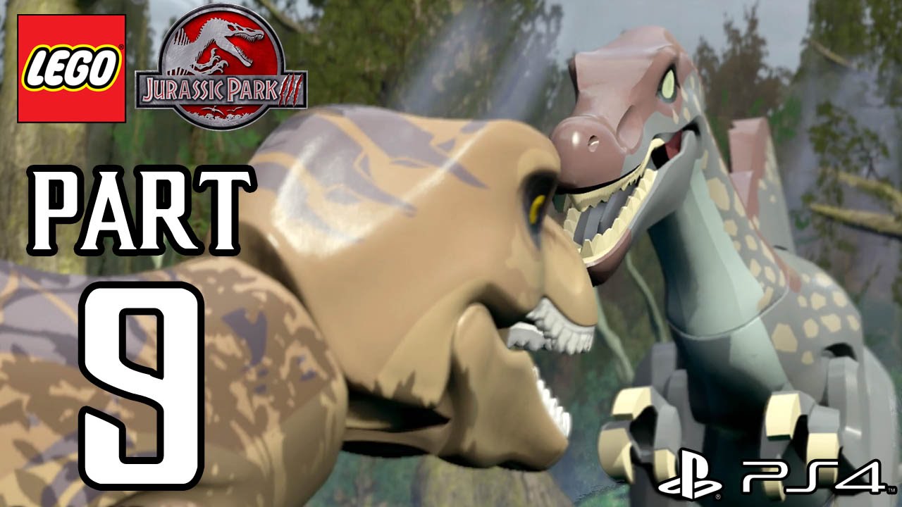 LEGO Jurassic World Walkthrough PART 9 (PS4) Gameplay No Commentary[1080p] TRUE-HD QUALITY