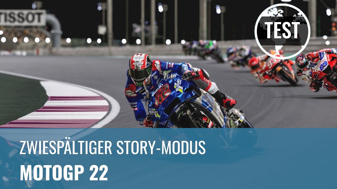 MotoGP 22 im Test: Licht und Schatten beim neuen Story-Modus (4K/60, Review, German)