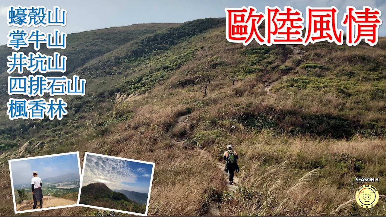 [行山系列] 歐陸風情 | 蠔殼山 | 掌牛山 | 大欖涌郊遊徑 | 井坑山 | 四排石山 | 楓香林 | 全程13.5km