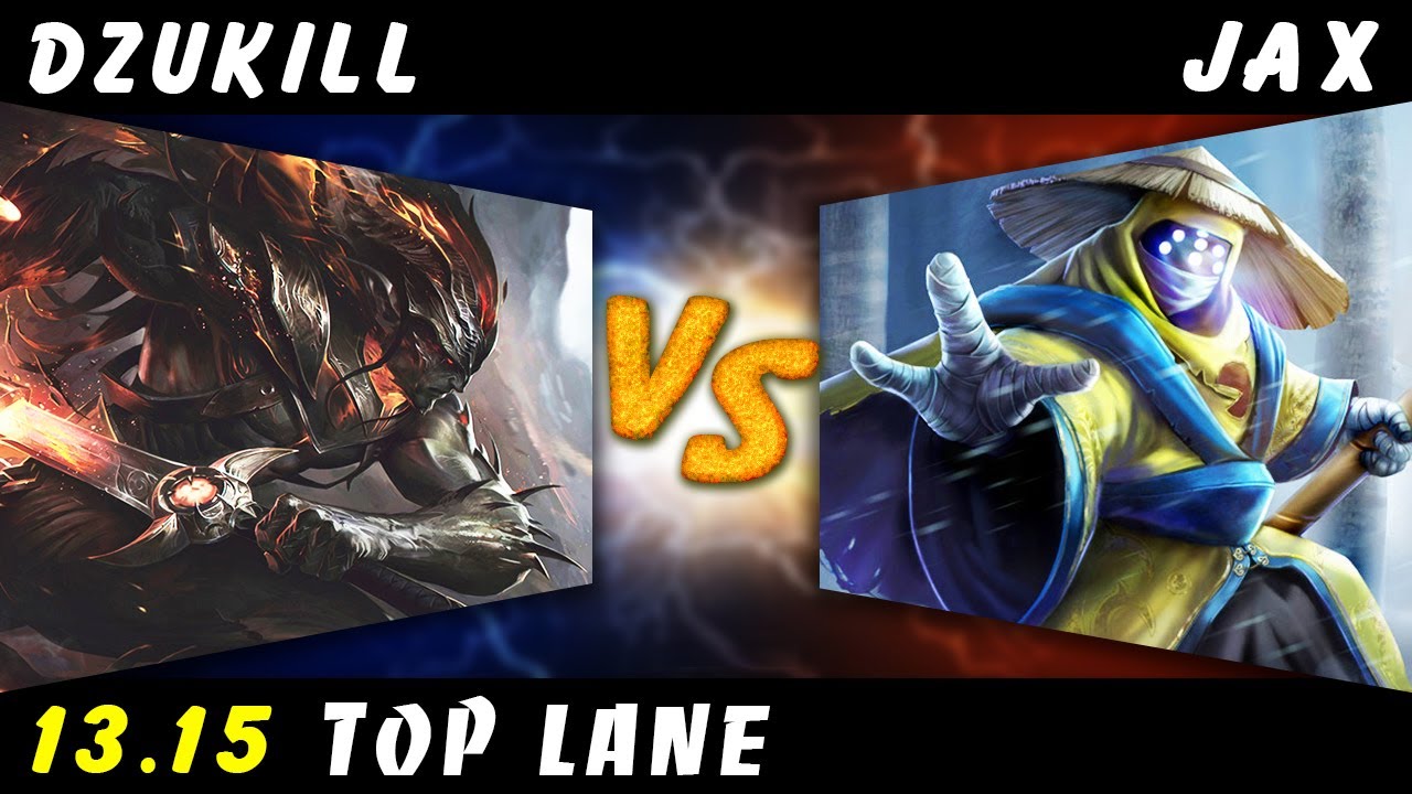 Dzukill - Yasuo vs Jax TOP Patch 13.15 - Yasuo Gameplay