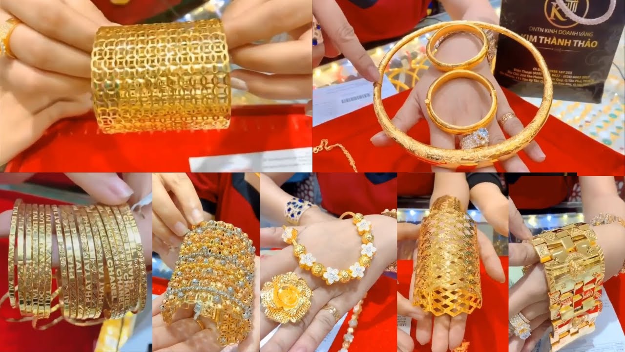 KIM THÀNH THẢO CẢM ƠN QUÝ KHÁCH ỦNG HỘ VÀNG CTY 610 VÀ VÀNG 24K 980   XIMEN, LẮC, VÒNG, BÔNG, DÂY.