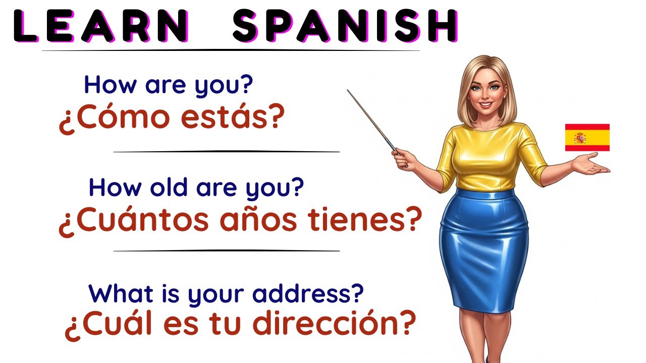 Learn Spanish Fast | Daily Conversations, Common Phrases & Perfect Pronunciation | Aprender español